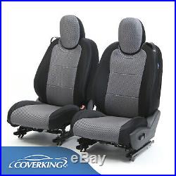 Coverking Carbon Fiber Neosupreme Front Tailored Seat Covers for Chevy Colorado