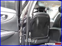 DarwinPRO 2014-2017 Q50 Pair of Interior Carbon Fiber Seat Covers