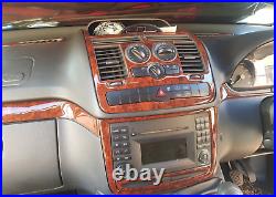 Dash Kit Decal Trim for RHD Mercedes Vito 2007-2014 Interior Carbon Fiber Look