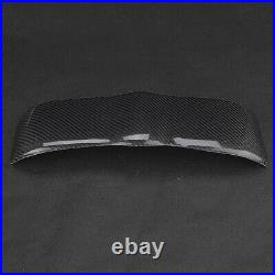 Dial Dash Cover Carbon Fiber Instrument Panel Interior Protective Trim For