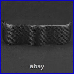 Dial Dash Cover Carbon Fiber Instrument Panel Interior Protective Trim For