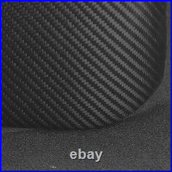 Dial Dash Cover Carbon Fiber Instrument Panel Interior Protective Trim For