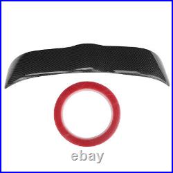 Dial Dash Cover Carbon Fiber Instrument Panel Interior Protective Trim For