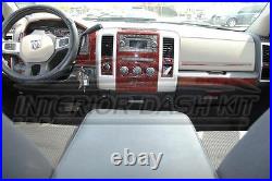 Dodge Ram 1500 2500 3500 Sle Slt Interior Wood Dash Trim Kit 2009 2010 2011 2012