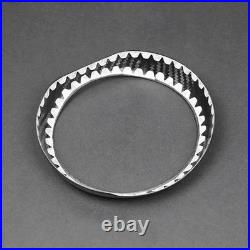 Dry Carbon Fiber Car Interior Tachometer Ring Cover Trim For MINI R55 R56 R60