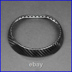 Dry Carbon Fiber Car Interior Tachometer Ring Cover Trim For MINI R55 R56 R60