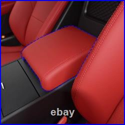Dry Carbon Fiber Interior Center Console Cover Trim For Jaguar F-TYPE 2013-24