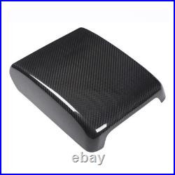 Dry Carbon Fiber Interior Center Console Cover Trim For Jaguar F-TYPE 2013-24