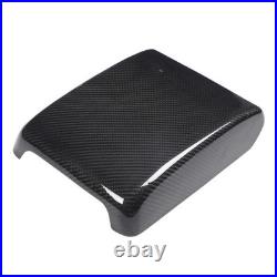 Dry Carbon Fiber Interior Center Console Cover Trim For Jaguar F-TYPE 2013-24