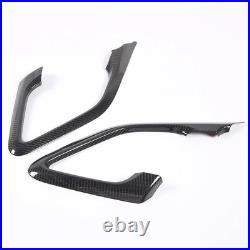 Dry Carbon Fiber Interior Door Handle Frame Cover for Nissan GT-R R35 2007-2016