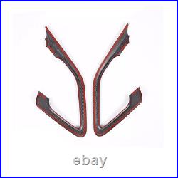 Dry Carbon Fiber Interior Door Handle Frame Cover for Nissan GT-R R35 2007-2016