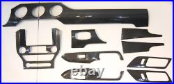 Dry carbon fiber interiors (dash trim cover-LHD) fit for Ford 2015 Mustang 9pcs