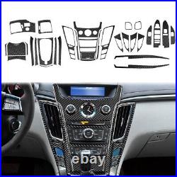 Enhance Your Car's Style with 31Pcs Carbon Fiber Interior Full Set Trim