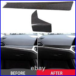 Enhance Your Interior with Carbon Fiber Console Trim for BMW 3 Series G20 2022