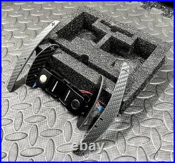 FDLUK- BMW Magnetic Paddle Shifters CARBON FIBRE F SERIES M140 M2 M3 M4 X5M X6M