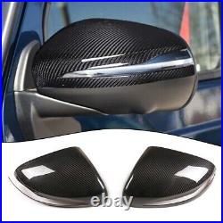 Fashionable Carbon Fiber Rearview Mirror Cover G GLE GLS Class W463 W167 2020+