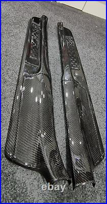 Fit For Honda S2000 Carbon Door Sill Trim AP1 AP2 Entrance Kick Scuff Plate
