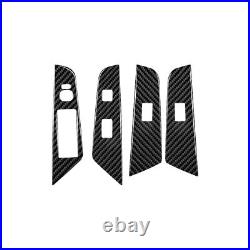 Fit Toyota Camry 2015-2017 Vehicle Full Carbon Fiber Interior Kit Trim 56Pcs