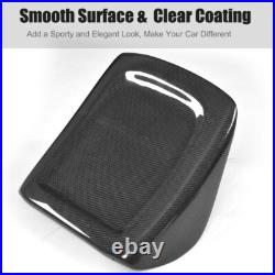 Fit for BMW 3 Series E46 M3 1PC Real Carbon Fiber Interior Seat Back Trim Cover