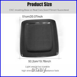 Fit for BMW 3 Series E46 M3 1PC Real Carbon Fiber Interior Seat Back Trim Cover