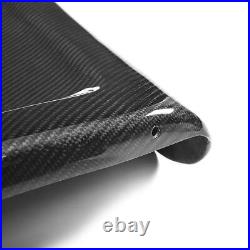 Fit for BMW 3 Series E46 M3 1PC Real Carbon Fiber Interior Seat Back Trim Cover