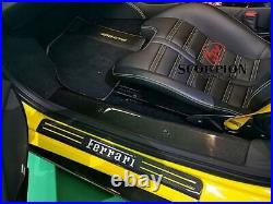 Fit for Ferrari 488 Interior Door Side Carbon Fiber Cover