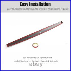 Fit for Tesla Model 3 2017-2024 Dry Carbon Fiber Interior Dash Panel Cover Trims