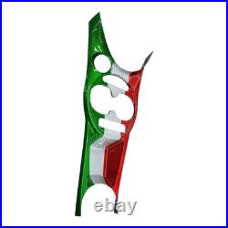 Fits Abarth Interior Cup Centre Console Tunnel Genuine Carbon Tri Colour 595 695