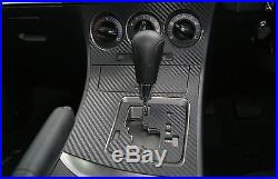 Fits BMW X5 07-13 Carbon Fiber Interior Dashboard Dash Trim Kit Parts FREE S&H