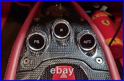 Fits Ferrari 458 Italia Speciale 10-15 F1 Gear Button in Red Carbon Fiber Kit