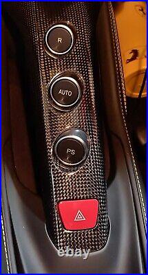 Fits Ferrari 488 GTB PISTA 16-20 F1 Gear Button in Tri Colors Carbon Fiber