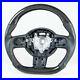 Flat Bottom Carbon Leather Steering Wheel For Mini R55 R56 R57 R58 R59 R60 R61