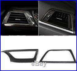 For 2012+ BMW 3 4Series F30 F36 Low Configura Carbon Fiber Interior Trim 8PCS
