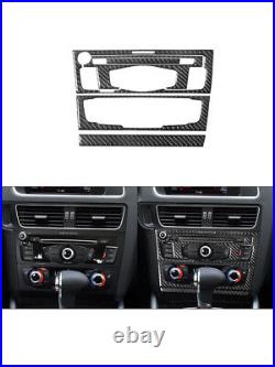 For 2013-2016 Audi Q5 Vehicle Carbon Fiber Full Interior Kit Trim Black For Audi For 2013-2016 Audi Q5 Vehicle Carbon Fiber Full Interior Kit Trim Black For Audi