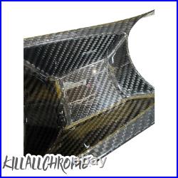For Abarth Interior Cup Centre Console Tunnel Genuine Carbon Fibre 500 595 695