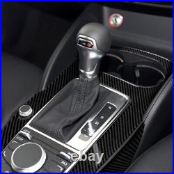 For Audi A3 S3 RS3 8V 2013-2019 Carbon Fiber Interior Trim without START Button