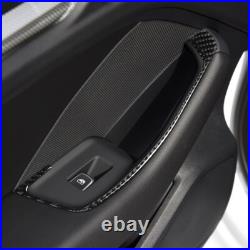 For Audi A3 S3 RS3 8V 2013-2019 Carbon Fiber Interior Trim without START Button