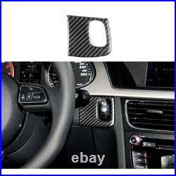 For Audi A4 B8 Carbon Fiber Interior Accessories Set Kit Cover Trim 2008-2015