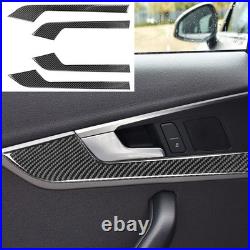 For Audi A4 B9 2017-2019 Carbon Fiber Full Kit Interior Trim