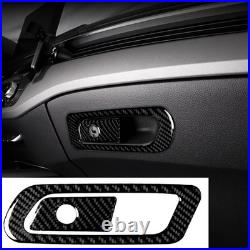 For Audi A4 B9 2017-2019 Carbon Fiber Full Kit Interior Trim