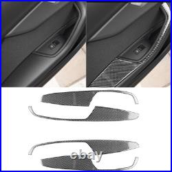 For Audi A4 B9 2017-2019 Carbon Fiber Full Kit Interior Trim