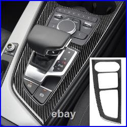 For Audi A4 B9 2017-2019 Carbon Fiber Full Kit Interior Trim