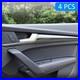 For Audi Q5 2017-2024 Carbon Fiber Interior Door Panel Strips Cover Accessories