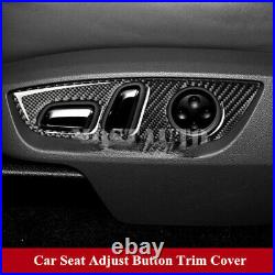 For Audi Q7 2008-2015 Carbon Fiber Interior Accessories Whole Kit Cover Trim