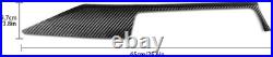 For BMW F30 F31 F32 F33 F34 F36 Console Dashboard Strip Trim Cover Carbon Fiber