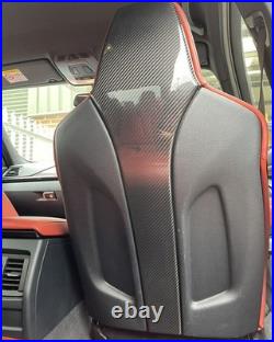 For BMW F80 M3 F82 F83 M4 F87 M2C Carbon Fiber Interior Seat Back Cover Trim
