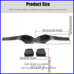 For BMW F80 M3 F82 F83 M4 F87 M2C Carbon Fiber Interior Seat Back Cover Trim