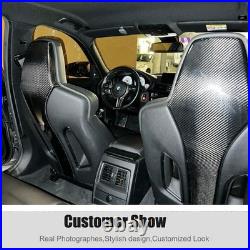 For BMW F80 M3 F82 F83 M4 Interior Seat Back Trim Cover Real Carbon Fiber 2PCS For BMW F80 M3 F82 F83 M4 Interior Seat Back Trim Cover Real Carbon Fiber 2PCS