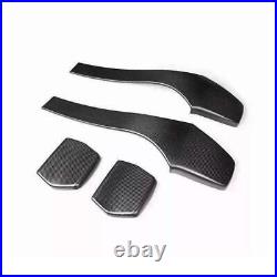 For BMW F80 M3 F82 F83 M4 Interior Seat Back Trim Cover Real Carbon Fiber 4x For BMW F80 M3 F82 F83 M4 Interior Seat Back Trim Cover Real Carbon Fiber 4x