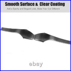 For BMW F80 M3 F82 F83 M4 Interior Seat Back Trim Cover Real Carbon Fiber 4x For BMW F80 M3 F82 F83 M4 Interior Seat Back Trim Cover Real Carbon Fiber 4x